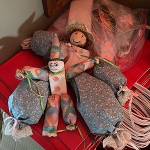 TOYS/ARTS& CRAFT DOLLS CLOTH BLOCKS 2 sizes 1 Small 7”, 1 larger PrairieDoll 12”